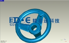 汽車汽配逆向設(shè)計(jì)案例展示-方向盤